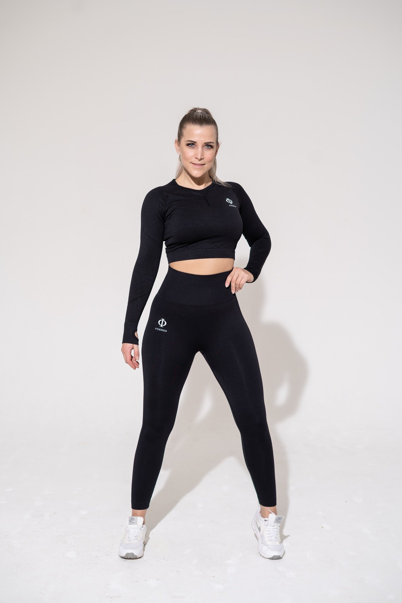Matt Black Legging