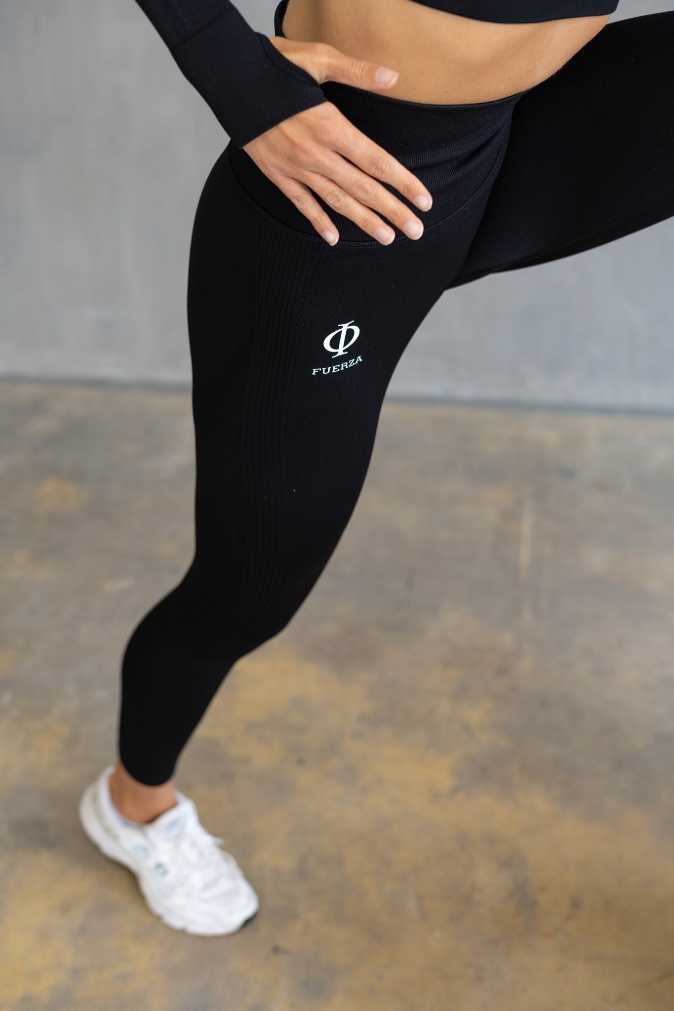 Matt Black Legging